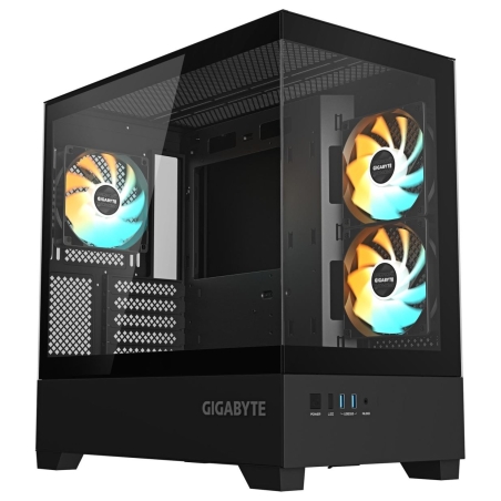 Gigabyte Case|GIGABYTE|C201 PANORAMIC|MidiTower|Case product features Rackmountable/Removeable HDD basket/Transparent panel|Not 