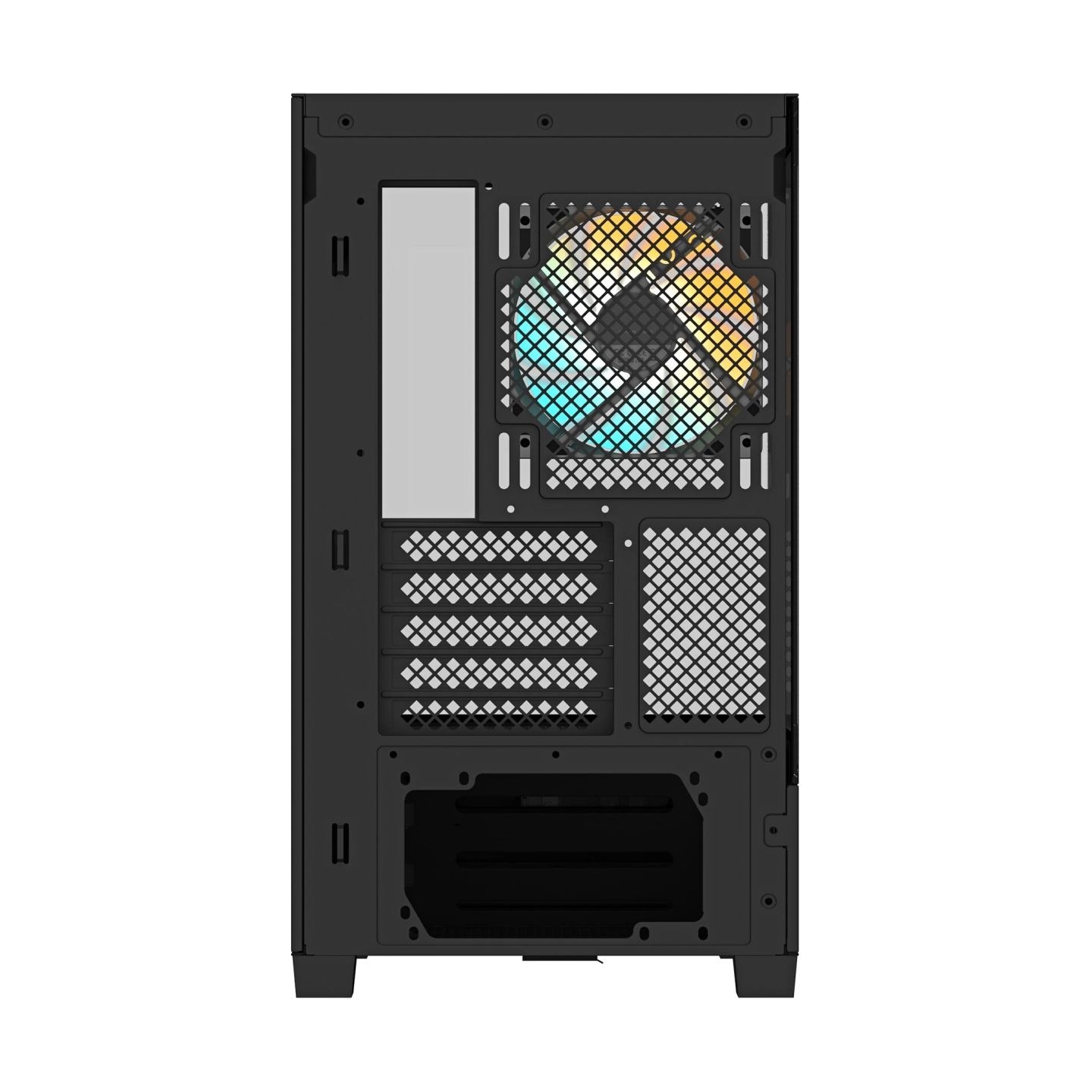 Gigabyte Case|GIGABYTE|C201 PANORAMIC|MidiTower|Case product features Rackmountable/Removeable HDD basket/Transparent panel|Not 