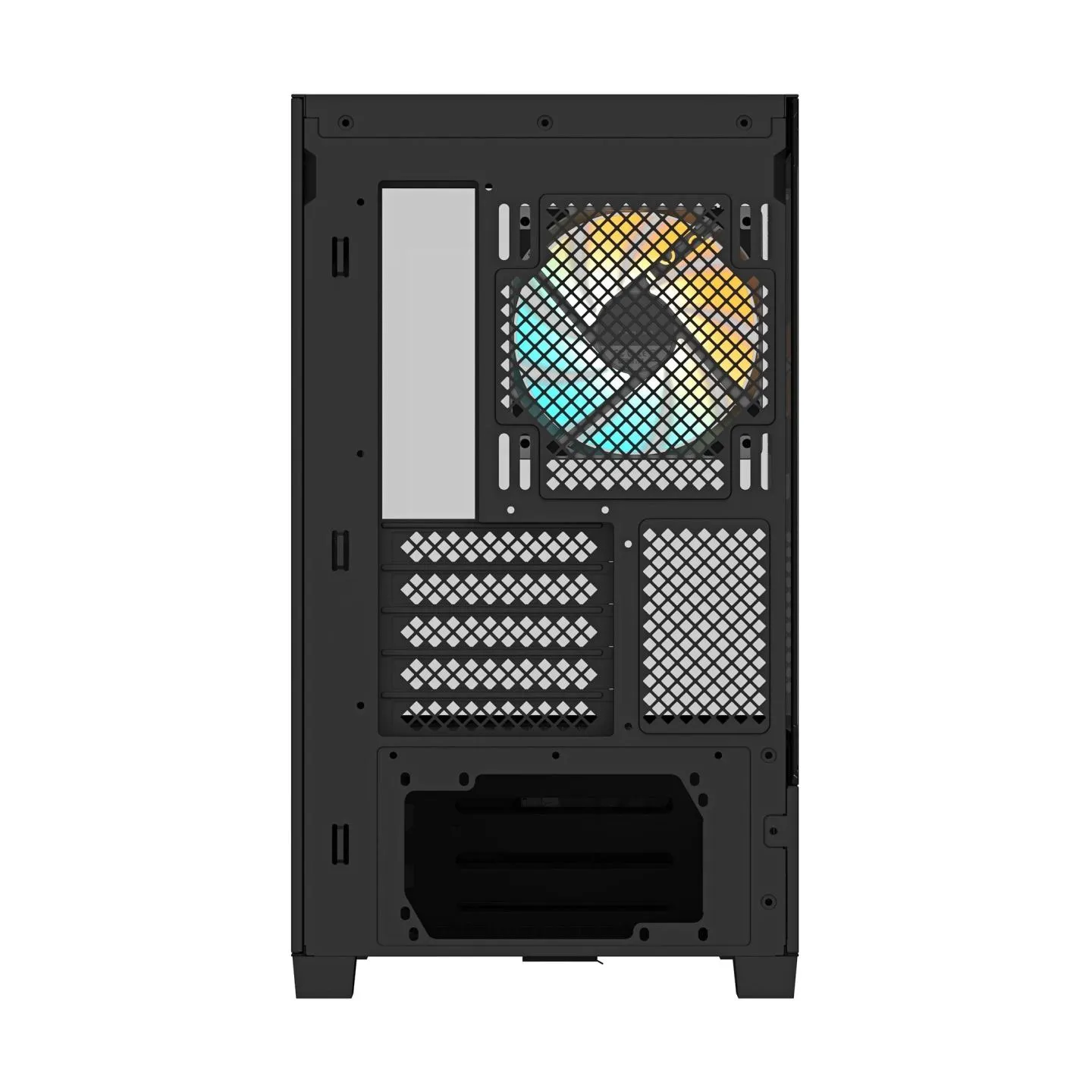 Gigabyte Case|GIGABYTE|C201 PANORAMIC|MidiTower|Case product features Rackmountable/Removeable HDD basket/Transparent panel|Not 