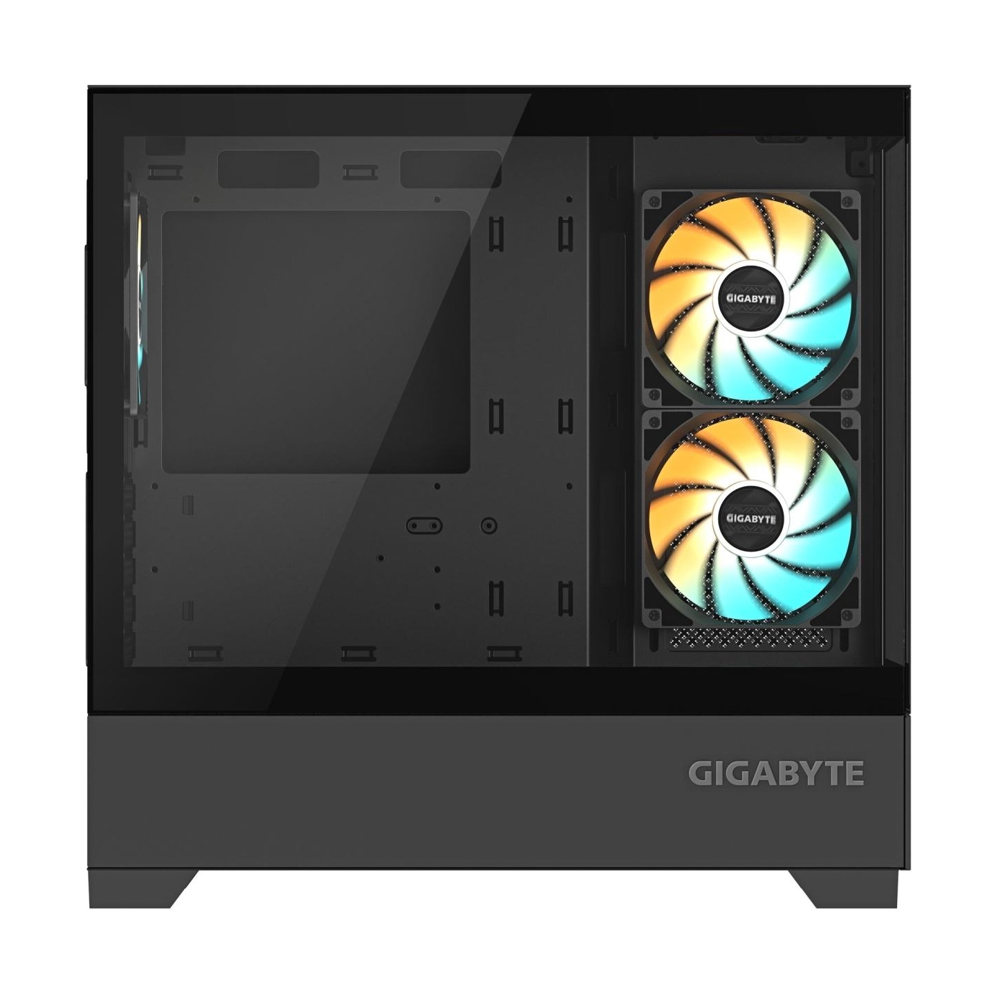 Gigabyte Case|GIGABYTE|C201 PANORAMIC|MidiTower|Case product features Rackmountable/Removeable HDD basket/Transparent panel|Not 