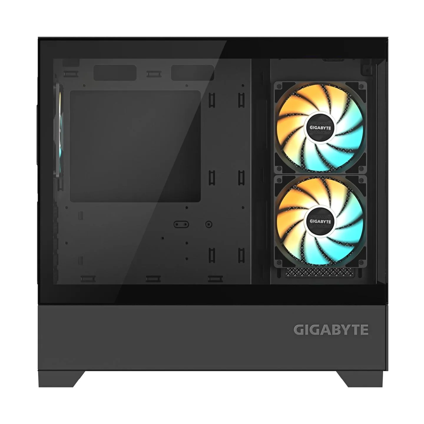 Gigabyte Case|GIGABYTE|C201 PANORAMIC|MidiTower|Case product features Rackmountable/Removeable HDD basket/Transparent panel|Not 