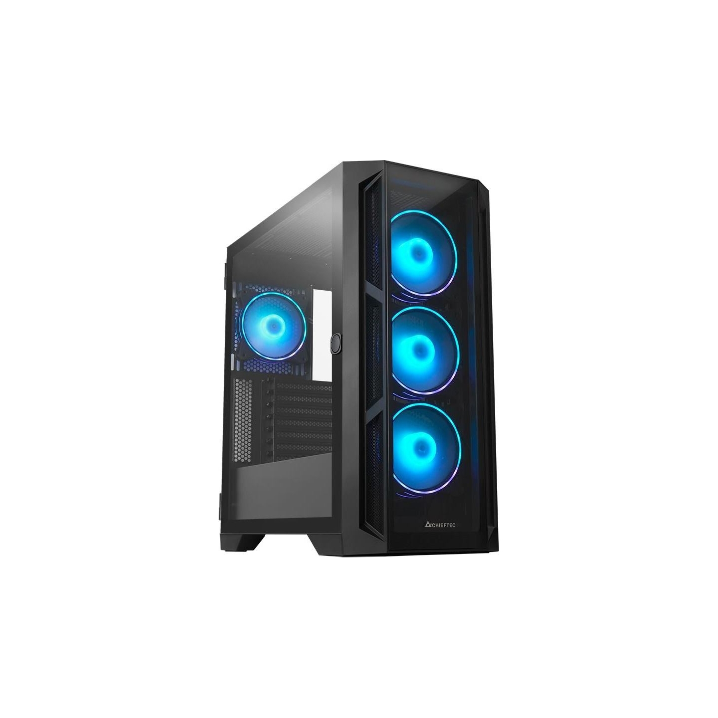 Chieftec Case|CHIEFTEC|APEX ARGB|MidiTower|Not included|ATX|MicroATX|MiniITX|Colour Black|GA-01B-TG-OP