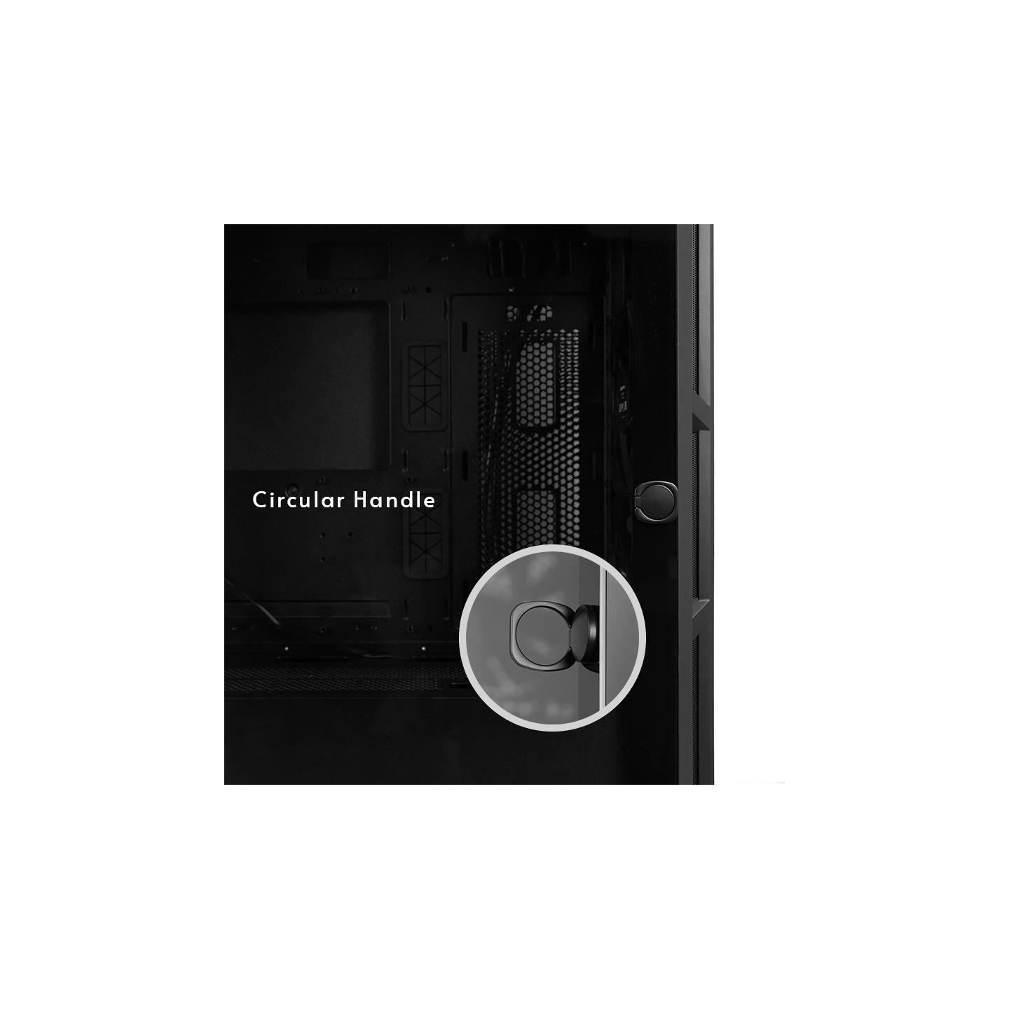 Chieftec PC case APEX GA-01B-TG-OP 4xFans ARGB