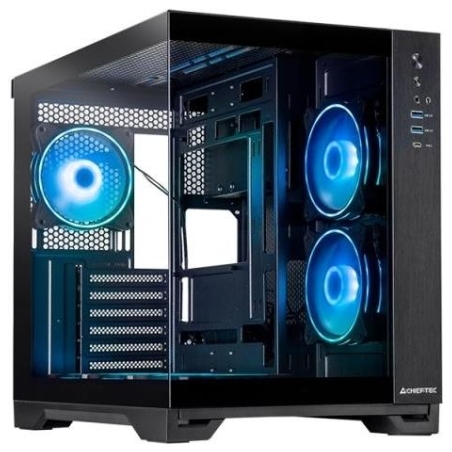 Chieftec Case ISIO GM-30B-TG-OP 6x Fans ARGB