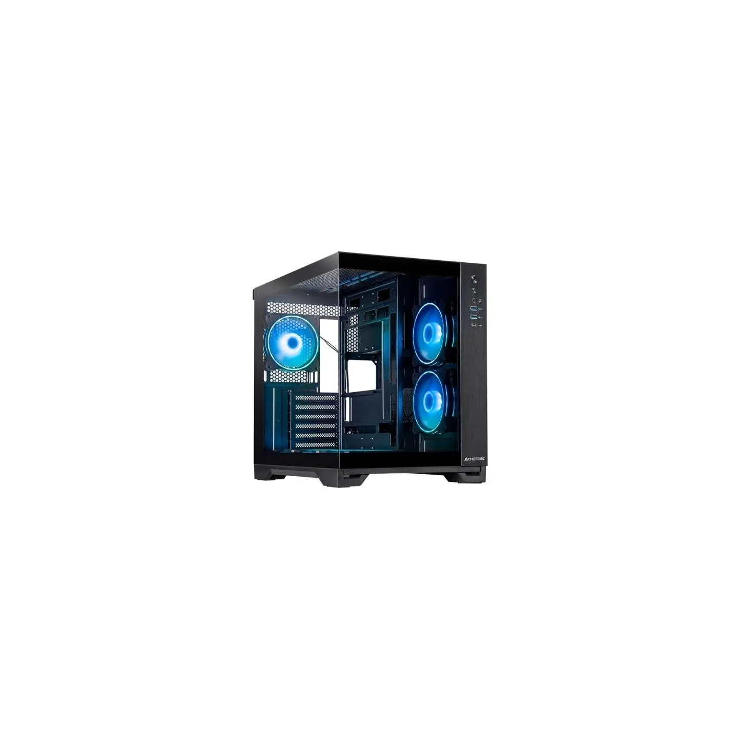 Chieftec Case ISIO GM-30B-TG-OP 6x Fans ARGB