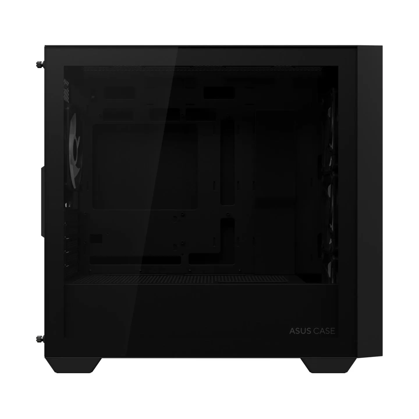 Asus Case|ASUS|A21 PLUS|MidiTower|Case product features Transparent panel|Not included|MicroATX|MiniITX|Colour Black|A21PLUSTGAR