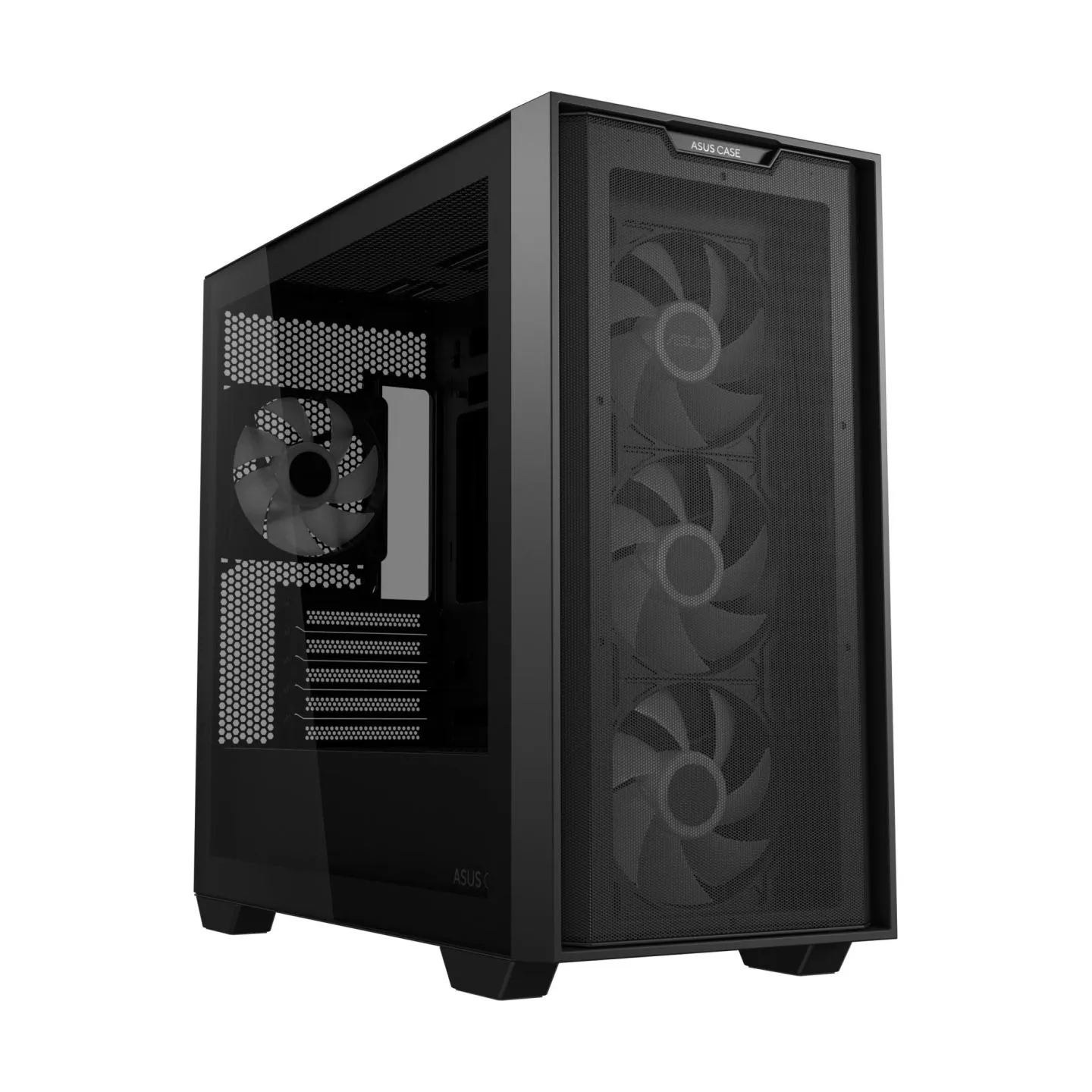 Asus Case|ASUS|A21 PLUS|MidiTower|Case product features Transparent panel|Not included|MicroATX|MiniITX|Colour Black|A21PLUSTGAR