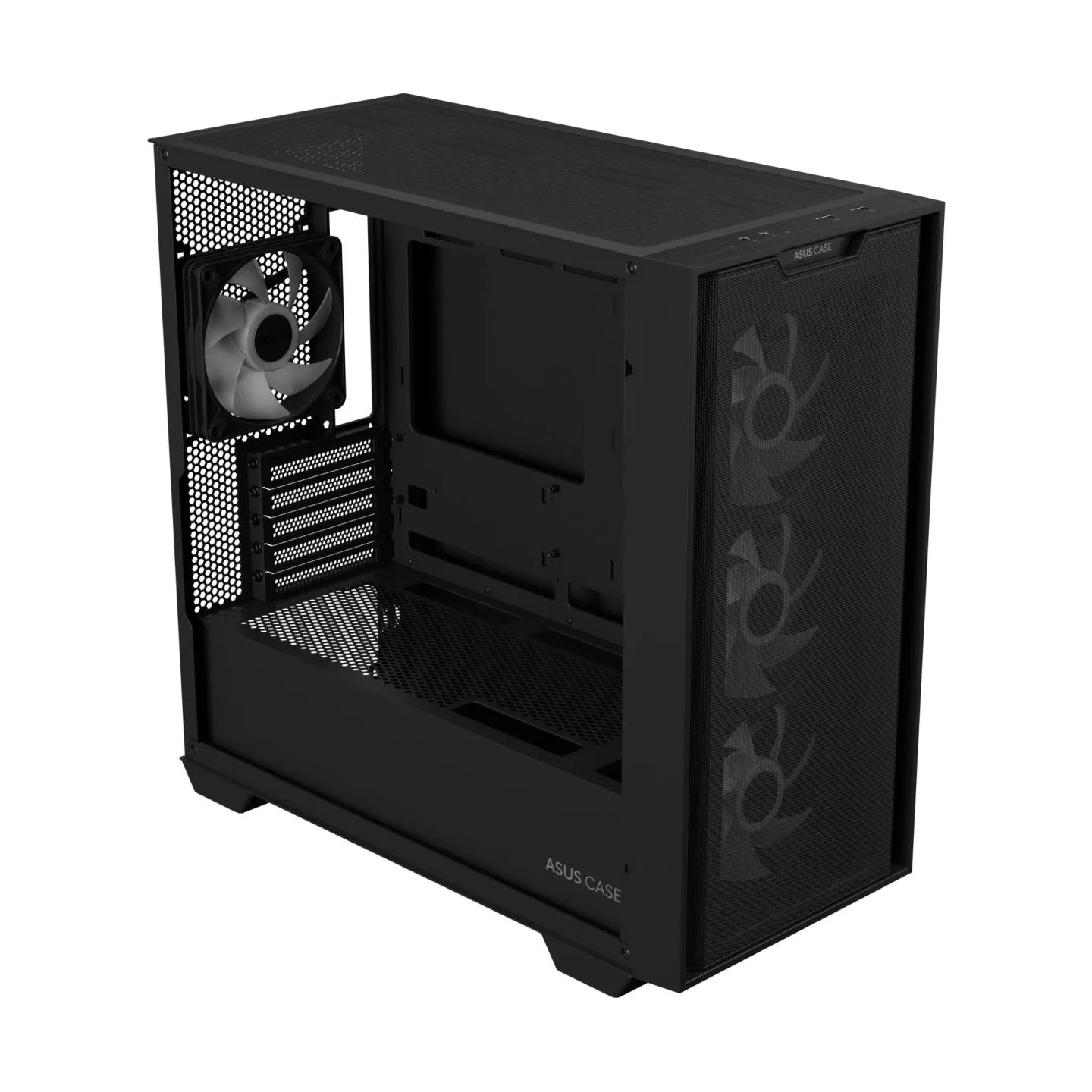 Asus Case|ASUS|A21 PLUS|MidiTower|Case product features Transparent panel|Not included|MicroATX|MiniITX|Colour Black|A21PLUSTGAR