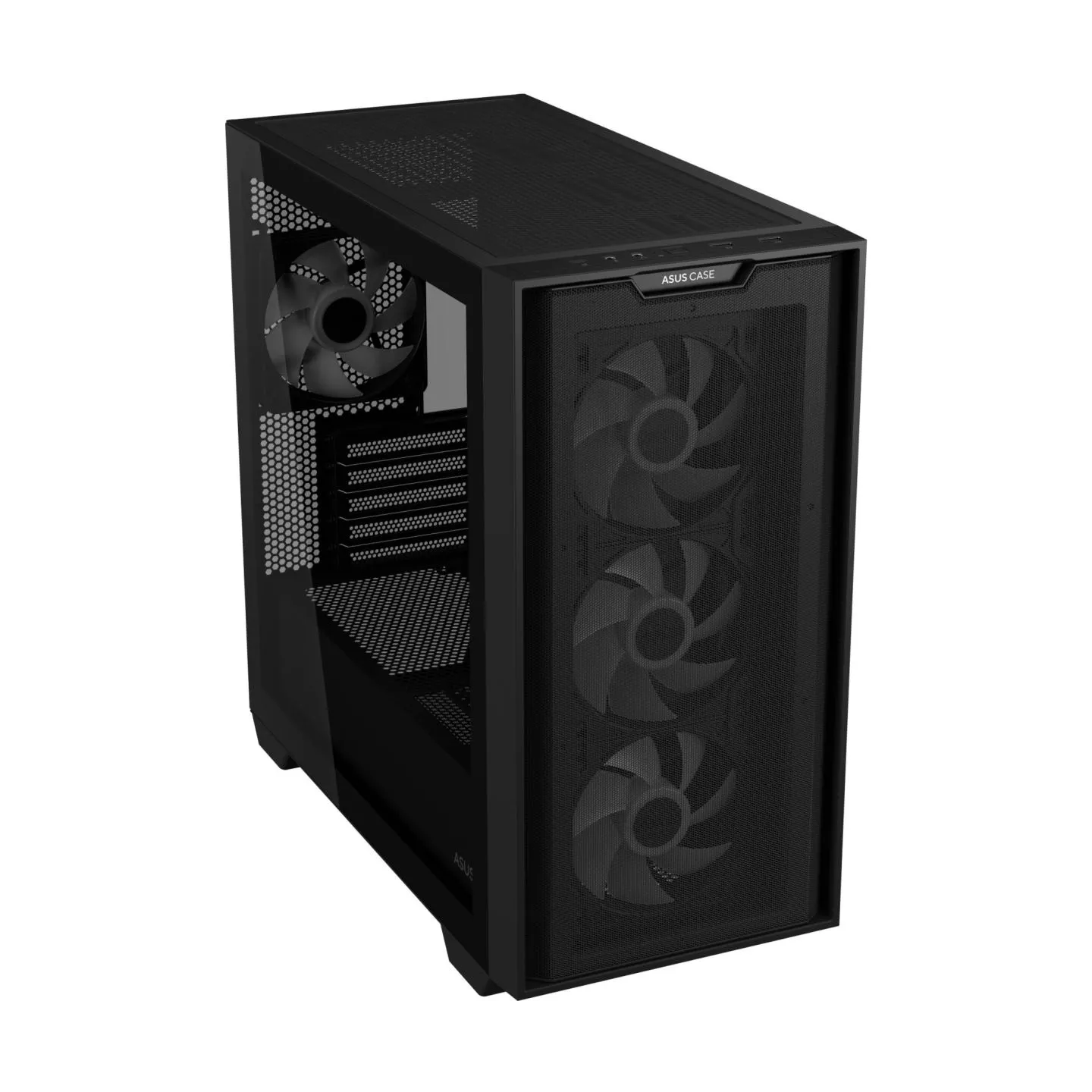 Asus Case|ASUS|A21 PLUS|MidiTower|Case product features Transparent panel|Not included|MicroATX|MiniITX|Colour Black|A21PLUSTGAR