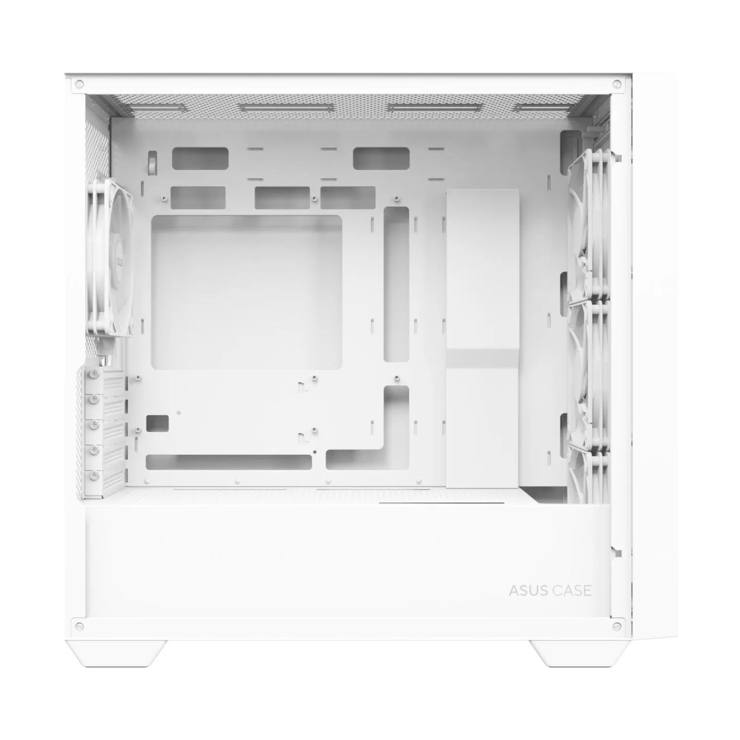 Asus Case|ASUS|A21 PLUS|MidiTower|Case product features Transparent panel|Not included|MicroATX|MiniITX|Colour White|A21PLUSTGAR