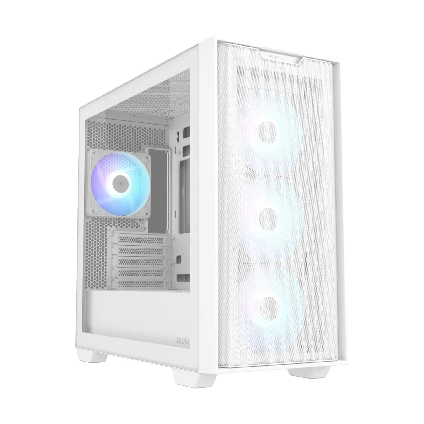 Asus Case|ASUS|A21 PLUS|MidiTower|Case product features Transparent panel|Not included|MicroATX|MiniITX|Colour White|A21PLUSTGAR