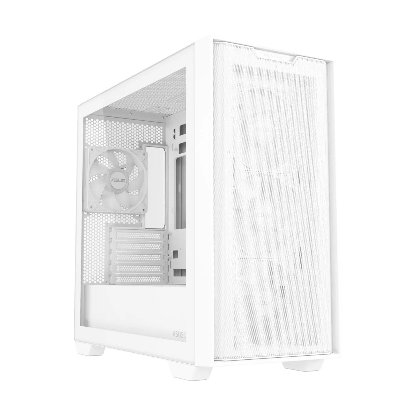 Asus Case|ASUS|A21 PLUS|MidiTower|Case product features Transparent panel|Not included|MicroATX|MiniITX|Colour White|A21PLUSTGAR