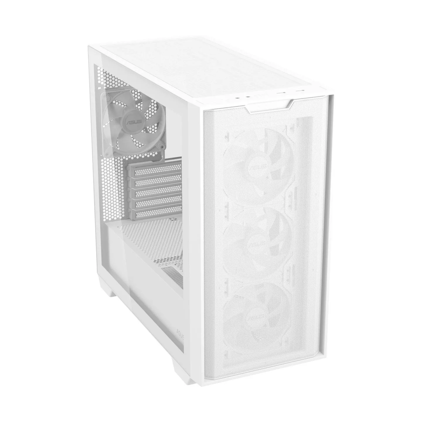 Asus Case|ASUS|A21 PLUS|MidiTower|Case product features Transparent panel|Not included|MicroATX|MiniITX|Colour White|A21PLUSTGAR