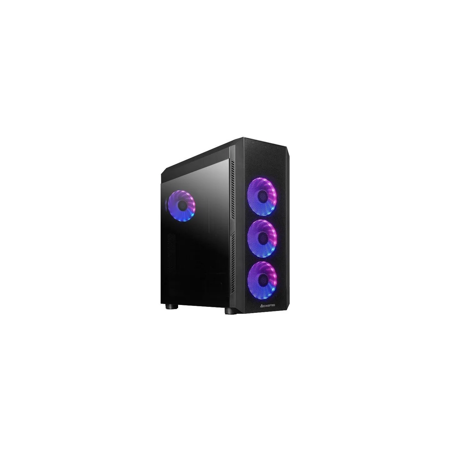 Chieftec Case|CHIEFTEC|SCORPION 4|MiniTower|Case product features Transparent panel|Not included|ATX|MicroATX|MiniITX|Colour Bla