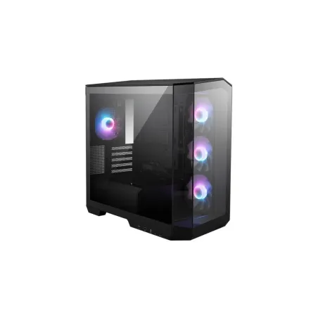 MSI Case|MSI|MidiTower|Case product features Transparent panel|Not included|MicroATX|Colour Black|MAGPANOM100RPZ
