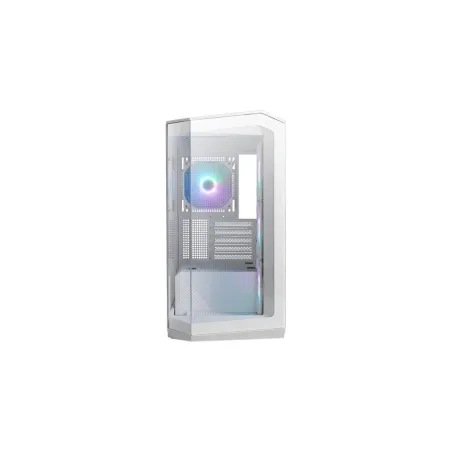 MSI Case|MSI|MidiTower|Case product features Transparent panel|Not included|MicroATX|Colour White|MAGPANOM100RPZWHITE
