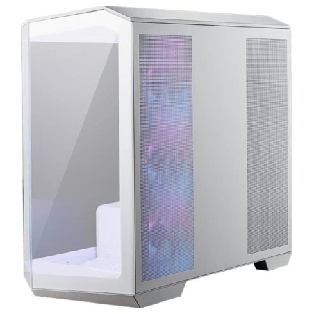 MSI Case|MSI|MidiTower|Case product features Transparent panel|Not included|MicroATX|Colour White|MAGPANOM100RPZWHITE