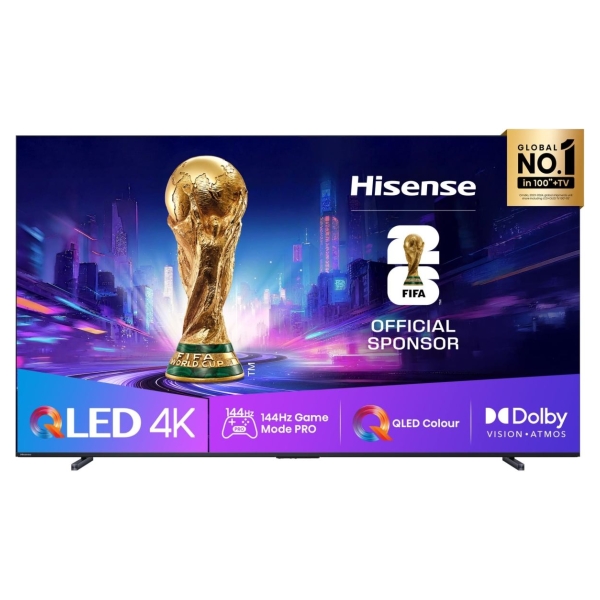 Hisense TV Set|HISENSE|100 "|4K Ultra HD|3840 x 2160 pixels|Flat|16:9|QLED|100E7QPRO