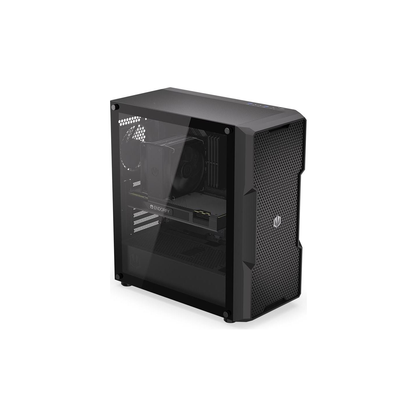 Endorfy Case|ENDORFY|Regnum 400 Air|MidiTower|Case product features Transparent panel|Not included|ATX|MicroATX|MiniITX|Colour B