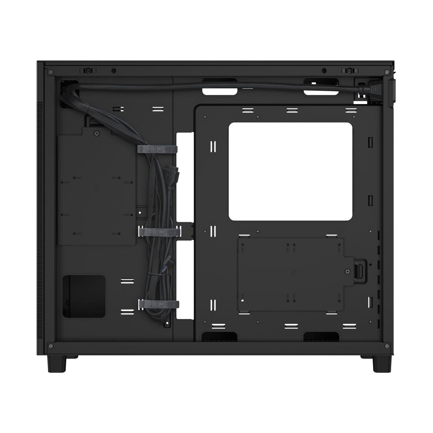 Asus Case|ASUS|ATX/micro ATX/Mini-ITX|Black|Midi Tower|PC|PRIME AP303 MESH BLACK|90DC00V0-B30000