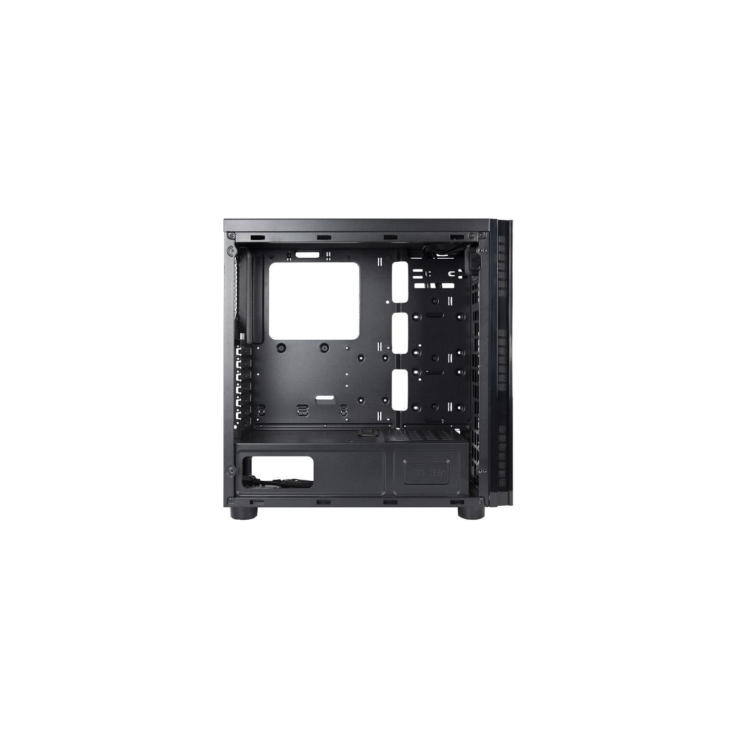 Chieftec Case|CHIEFTEC|HAWK|MidiTower|Not included|ATX|MicroATX|MiniITX|Colour Black|AL-02B-OP