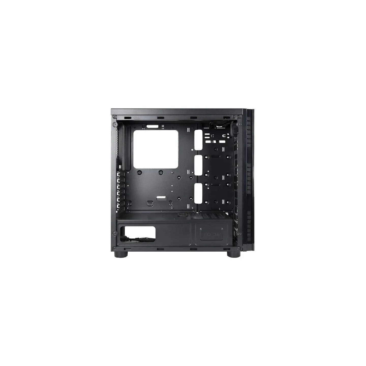 Chieftec Case|CHIEFTEC|HAWK|MidiTower|Not included|ATX|MicroATX|MiniITX|Colour Black|AL-02B-OP
