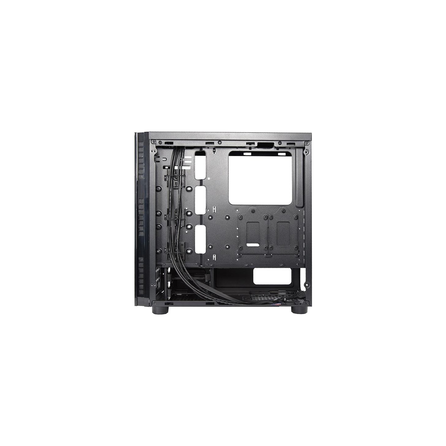 Chieftec Case|CHIEFTEC|HAWK|MidiTower|Not included|ATX|MicroATX|MiniITX|Colour Black|AL-02B-OP