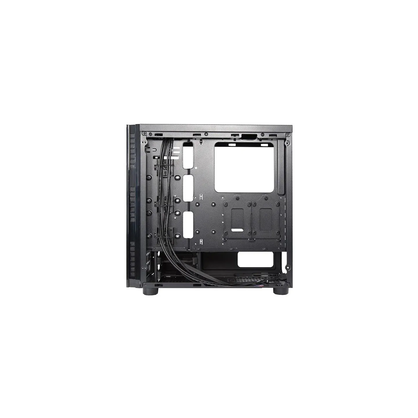 Chieftec Case|CHIEFTEC|HAWK|MidiTower|Not included|ATX|MicroATX|MiniITX|Colour Black|AL-02B-OP