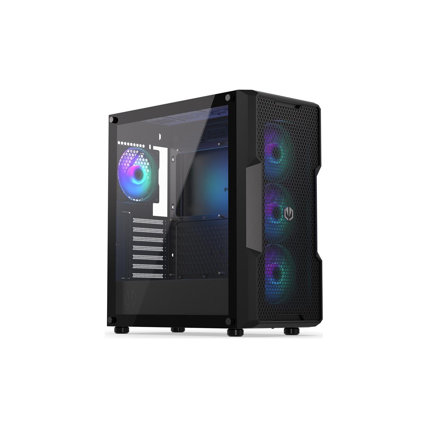 Endorfy Case|ENDORFY|Regnum 400 ARGB|MidiTower|Case product features Transparent panel|Not included|ATX|MicroATX|MiniITX|Colour 