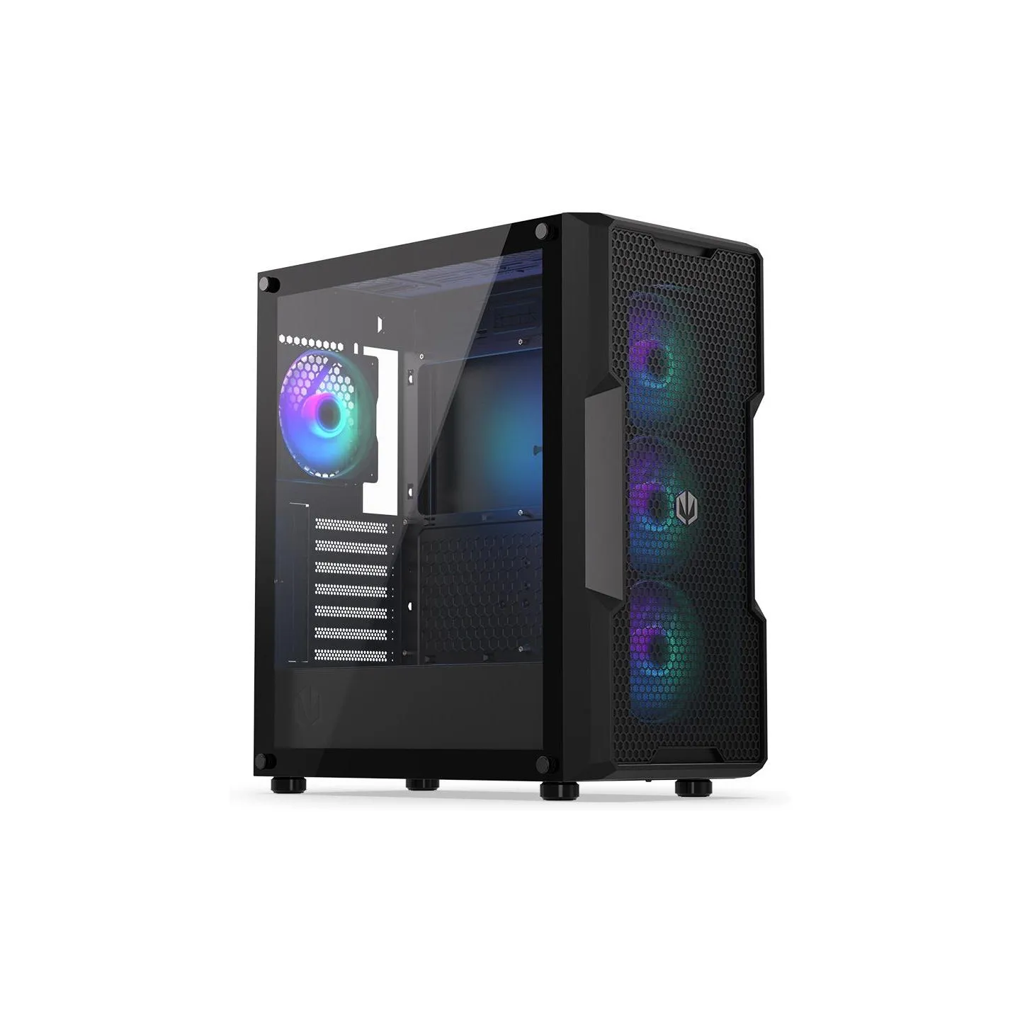 Endorfy Case|ENDORFY|Regnum 400 ARGB|MidiTower|Case product features Transparent panel|Not included|ATX|MicroATX|MiniITX|Colour 