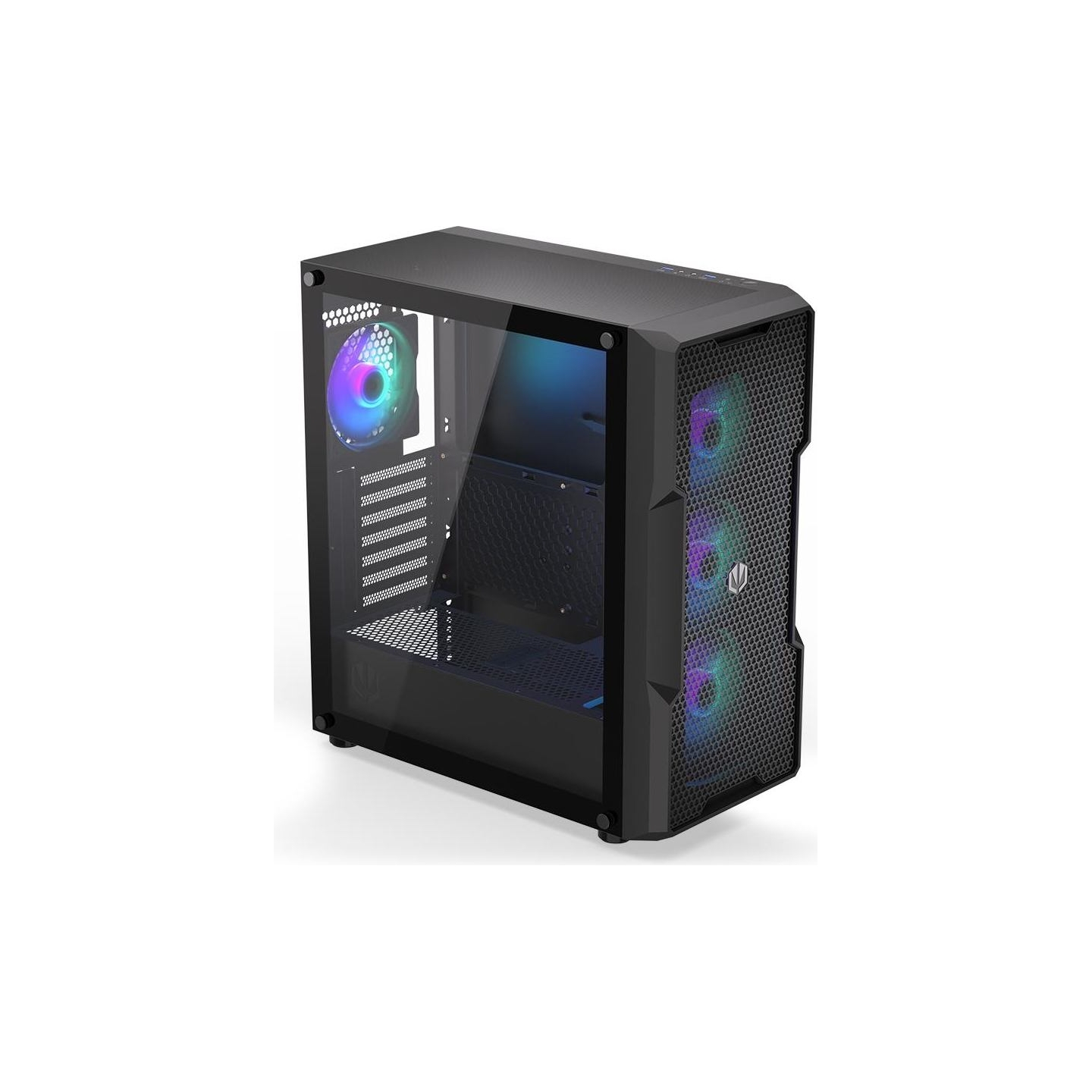 Endorfy Case|ENDORFY|Regnum 400 ARGB|MidiTower|Case product features Transparent panel|Not included|ATX|MicroATX|MiniITX|Colour 