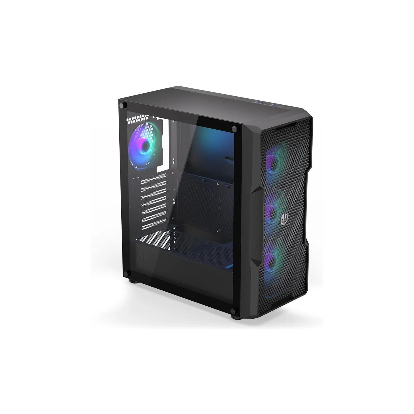 Endorfy Case|ENDORFY|Regnum 400 ARGB|MidiTower|Case product features Transparent panel|Not included|ATX|MicroATX|MiniITX|Colour 