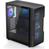 Endorfy Case|ENDORFY|Regnum 400 ARGB|MidiTower|Case product features Transparent panel|Not included|ATX|MicroATX|MiniITX|Colour 