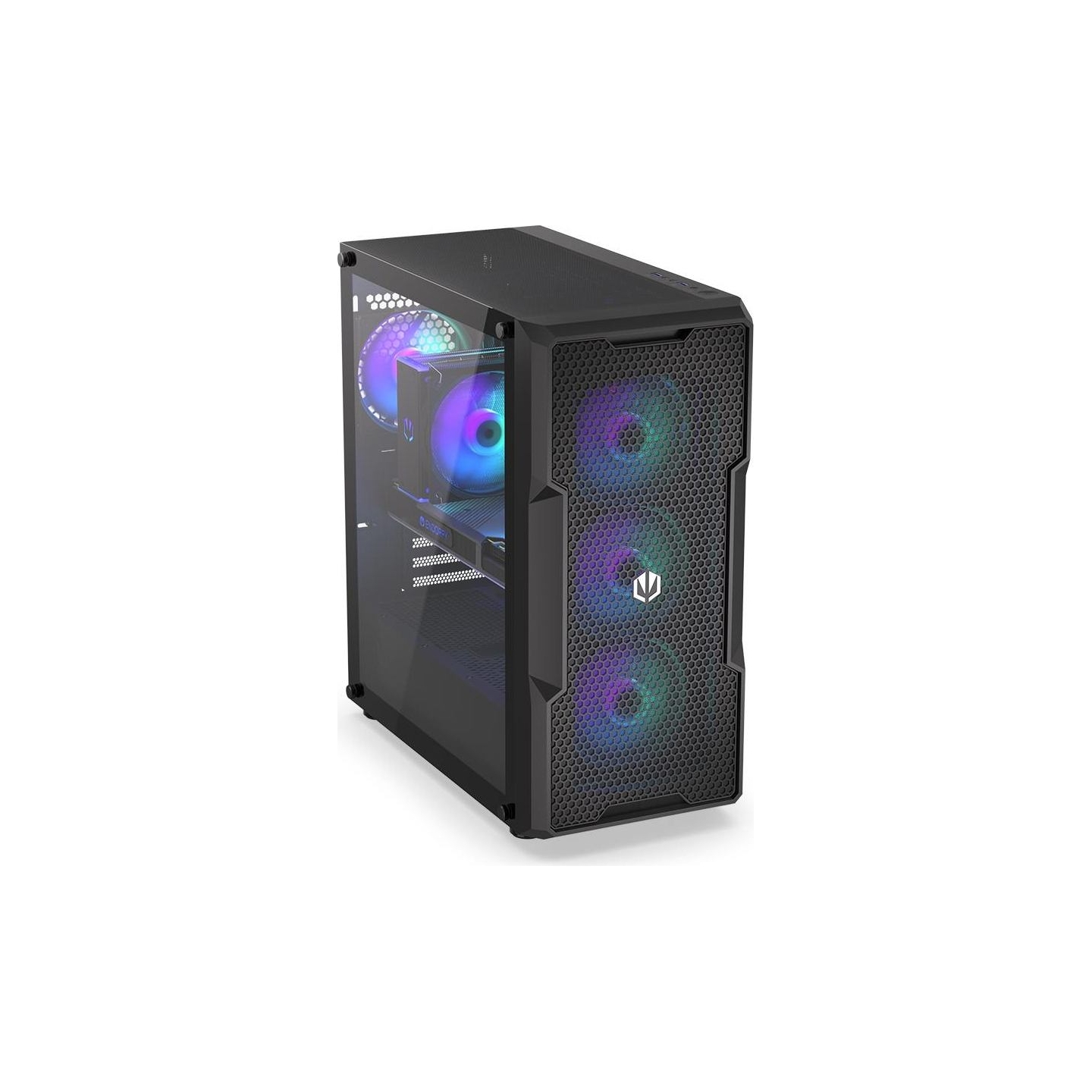 Endorfy Case|ENDORFY|Regnum 400 ARGB|MidiTower|Case product features Transparent panel|Not included|ATX|MicroATX|MiniITX|Colour 