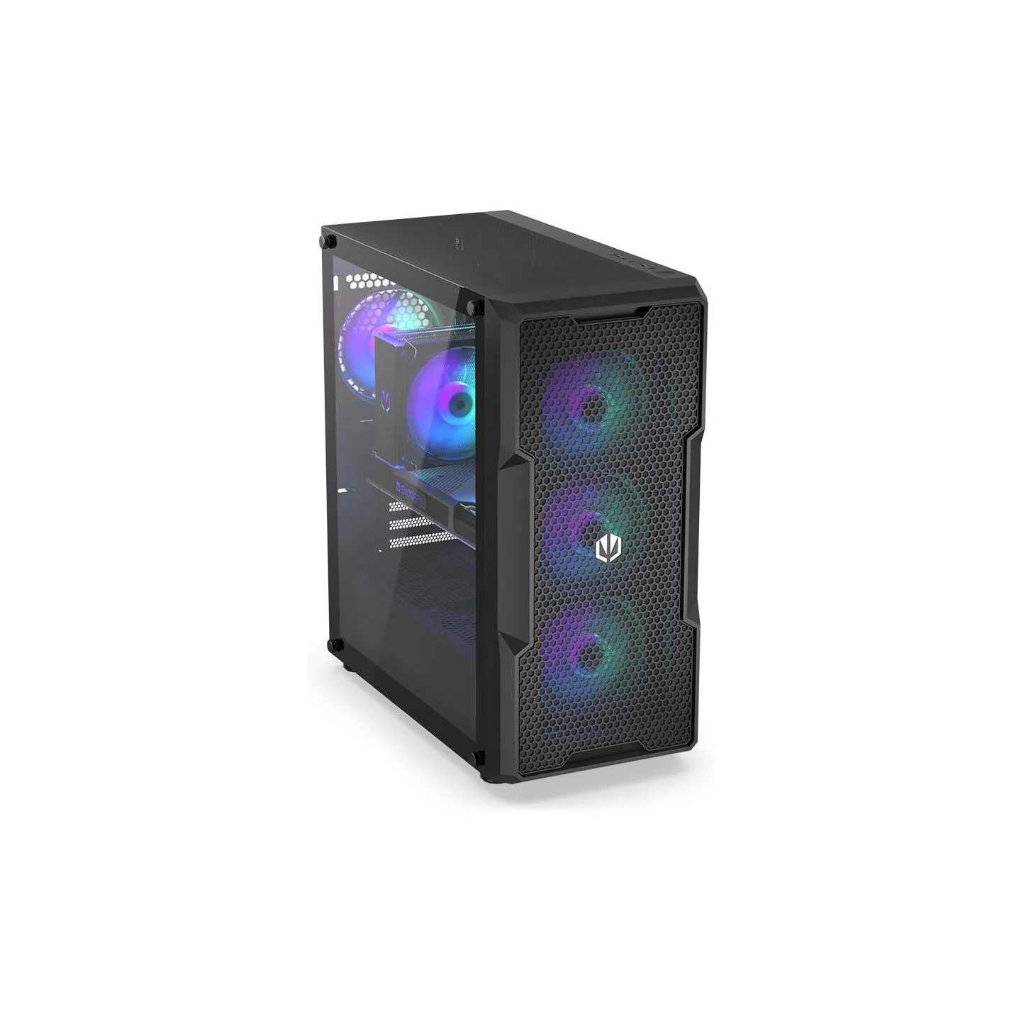 Endorfy Case|ENDORFY|Regnum 400 ARGB|MidiTower|Case product features Transparent panel|Not included|ATX|MicroATX|MiniITX|Colour 