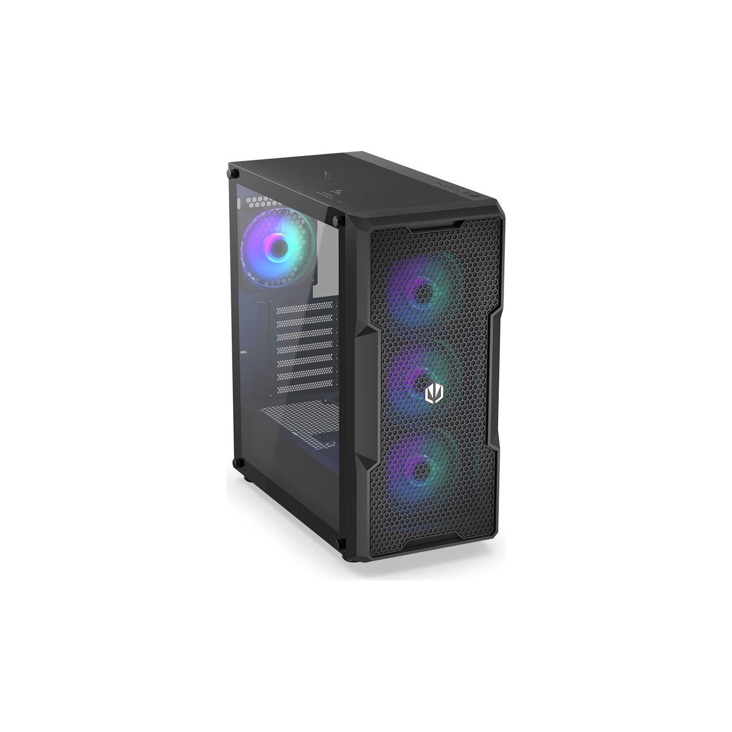 Endorfy Case|ENDORFY|Regnum 400 ARGB|MidiTower|Case product features Transparent panel|Not included|ATX|MicroATX|MiniITX|Colour 