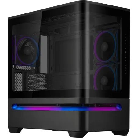 Asus Case|ASUS|micro ATX/Mini-ITX|Black|Midi Tower|PC|Prime AP202 ARGB|PRIMEAP202TG