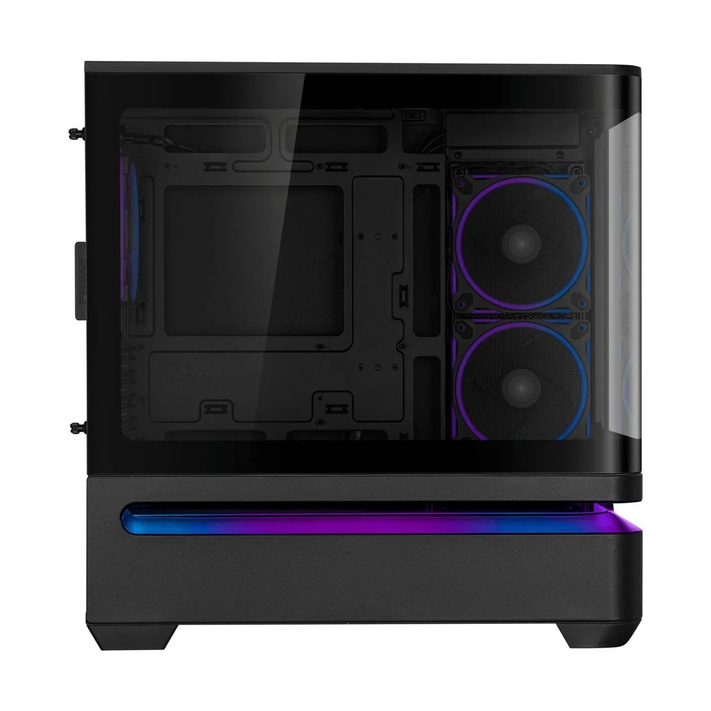 Asus Case|ASUS|micro ATX/Mini-ITX|Black|Midi Tower|PC|Prime AP202 ARGB|PRIMEAP202TG