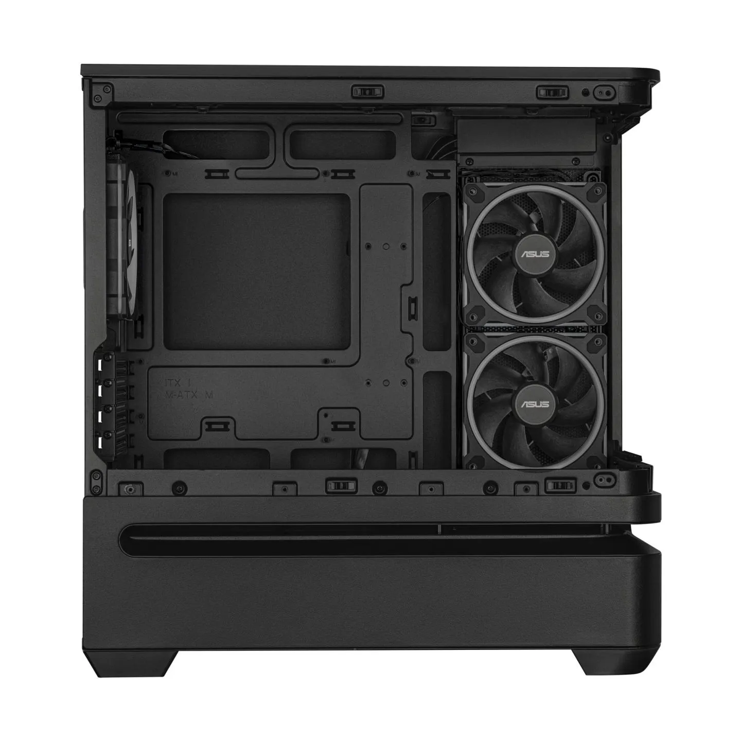Asus Case|ASUS|micro ATX/Mini-ITX|Black|Midi Tower|PC|Prime AP202 ARGB|PRIMEAP202TG