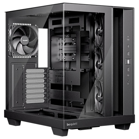 Be Quiet Case|BE QUIET|ATX/micro ATX/Mini-ITX|Black|Midi Tower|PC|BGW83