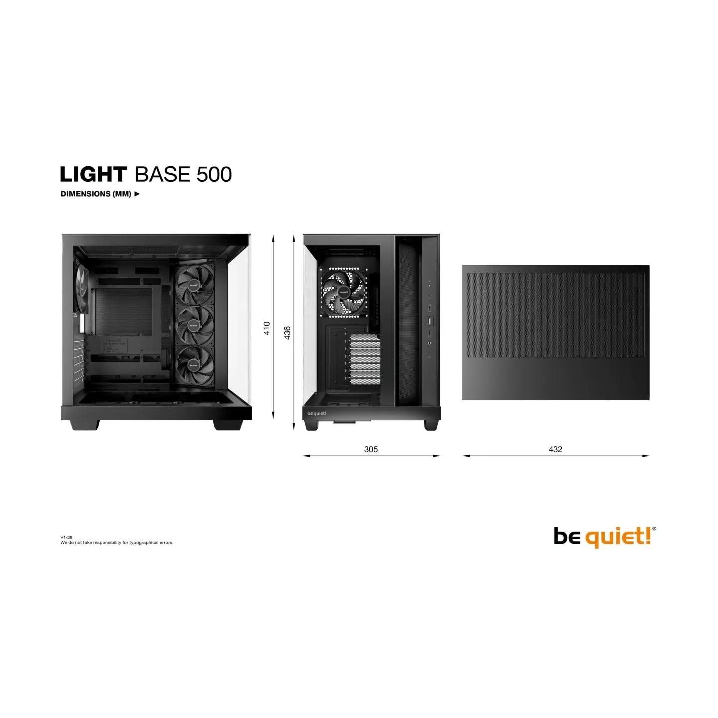 Be Quiet Light Base 500 Black