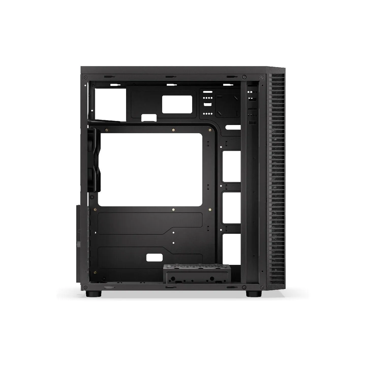 Endorfy Case|ENDORFY|Armis 100 Solid|Not included|ATX|MicroATX|MiniITX|Colour Black|EY2A015