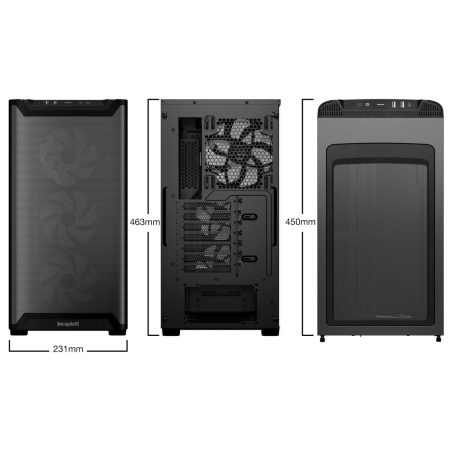 Be Quiet PC case Pure Base 501 LX ARGB black