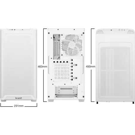 Be Quiet PC case Pure Base 501 LX ARGB white