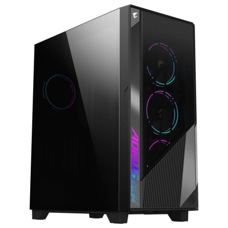 Gigabyte Case|GIGABYTE|AORUS C500 GLASS|MidiTower|Not included|ATX|EATX|MicroATX|MiniITX|Colour Black|AC500G