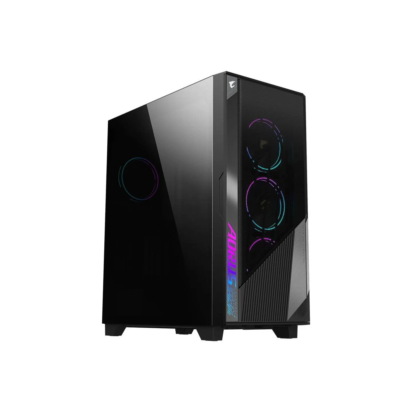Gigabyte Case|GIGABYTE|AORUS C500 GLASS|MidiTower|Not included|ATX|EATX|MicroATX|MiniITX|Colour Black|AC500G