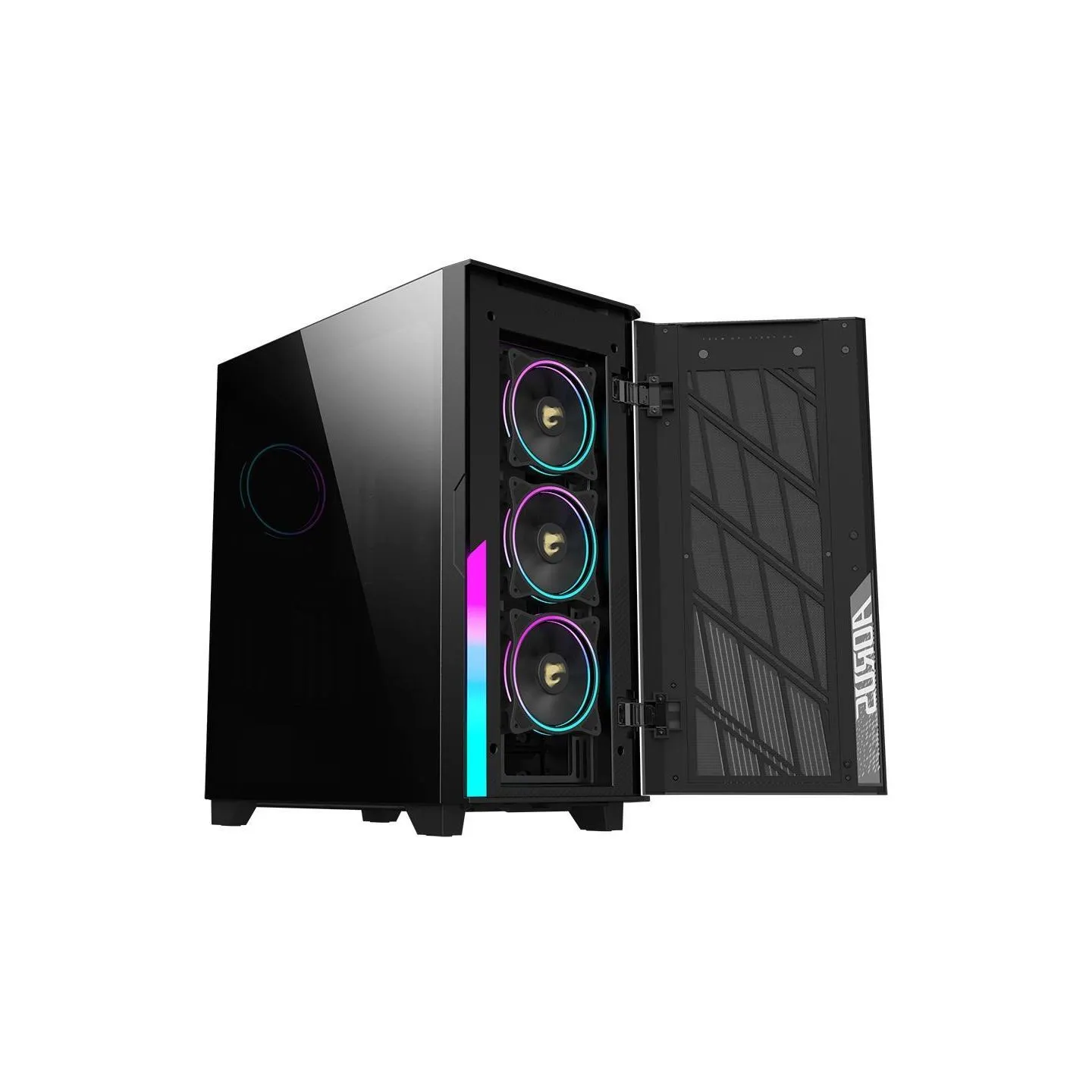 Gigabyte Case|GIGABYTE|AORUS C500 GLASS|MidiTower|Not included|ATX|EATX|MicroATX|MiniITX|Colour Black|AC500G
