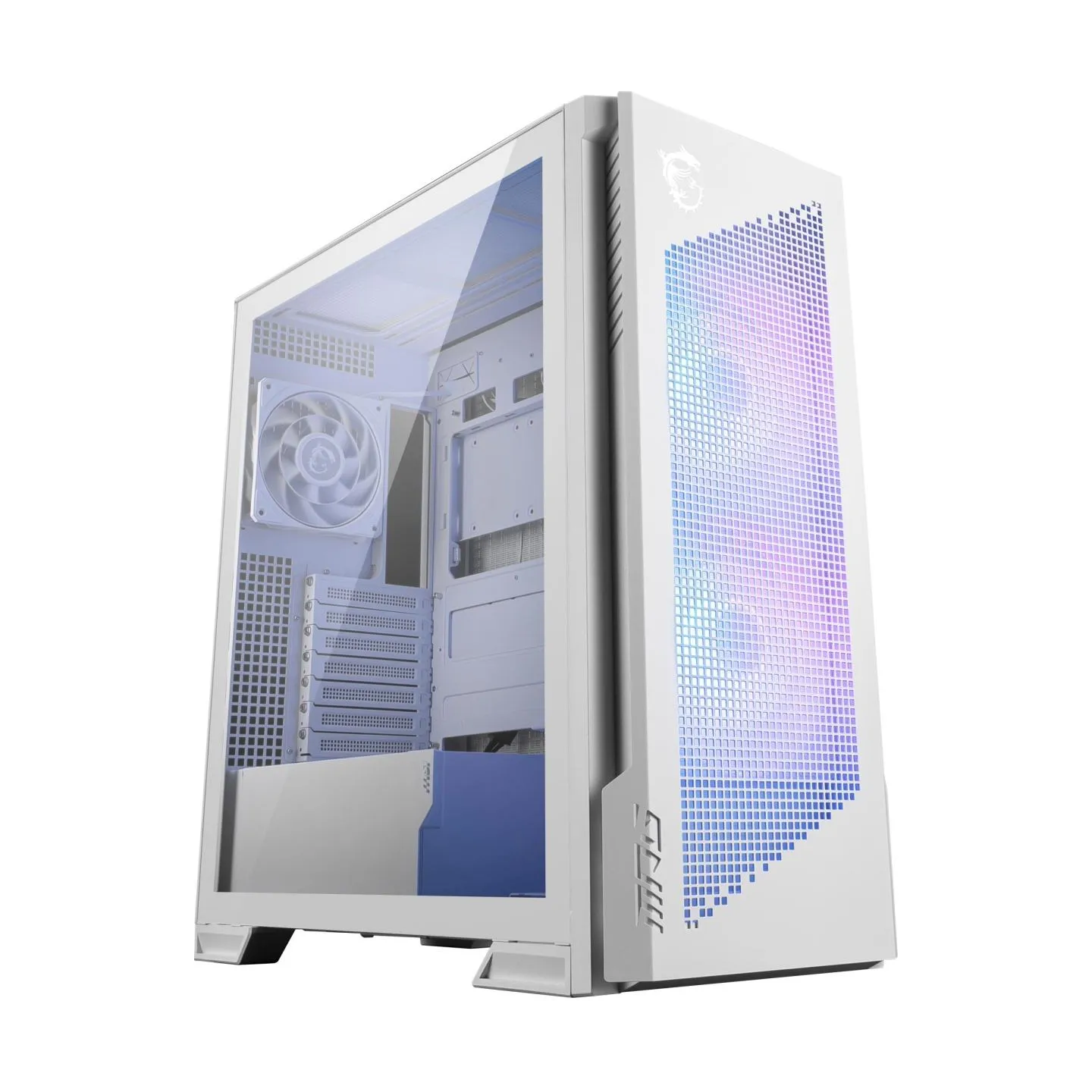 MSI | PC Case | MPG VELOX 300R AIRFLOW PZ WHITE | White | Mid-Tower