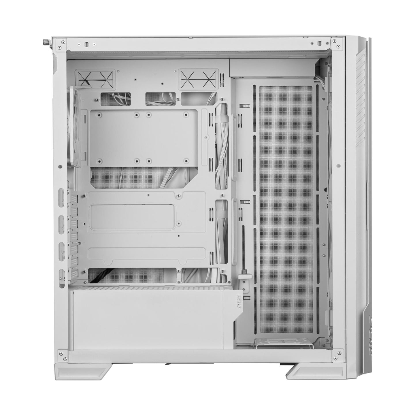 MSI | PC Case | MPG VELOX 300R AIRFLOW PZ WHITE | White | Mid-Tower