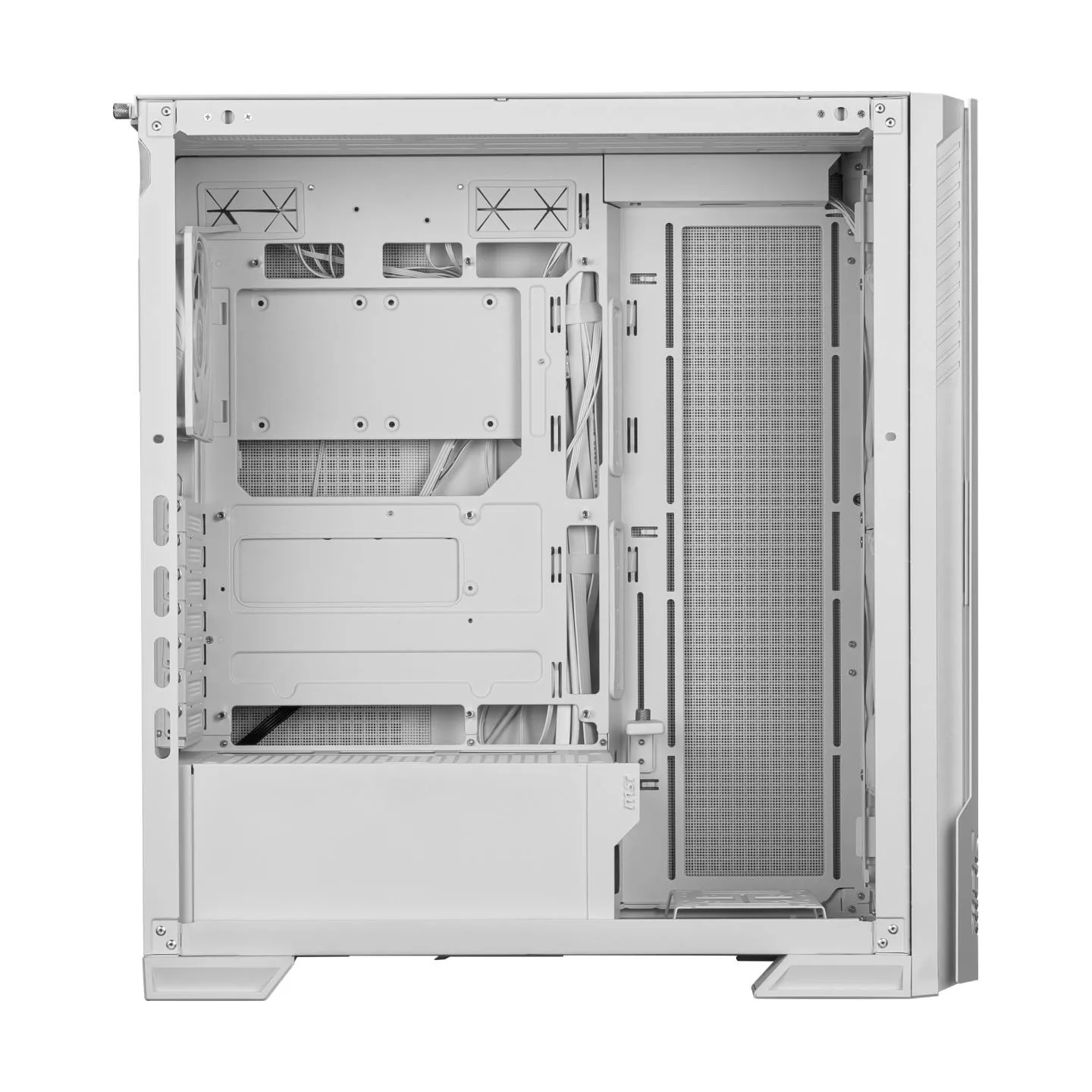 MSI | PC Case | MPG VELOX 300R AIRFLOW PZ WHITE | White | Mid-Tower